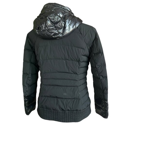 Lululemon Black Down Right Cozy Pullover Jacket Size 8 - Picture 3 of 12